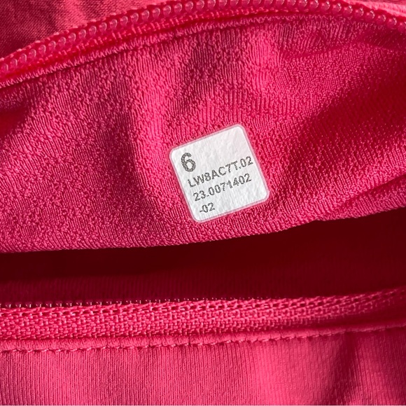 Lululemon Pace Rival Mid-Rise Skirt *Long Lip Gloss Pink Size 6 Tennis Golf - Picture 8 of 8